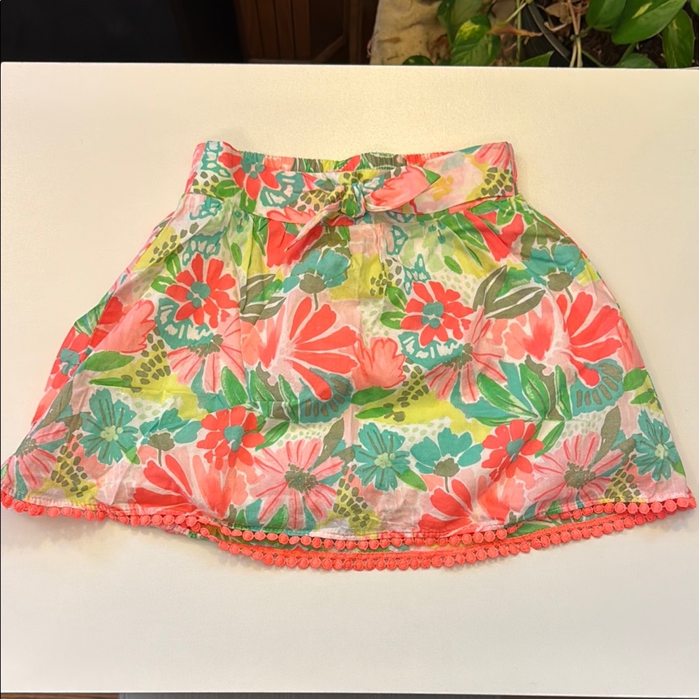 Girls Size 4/5 - Floral Girls Skirt